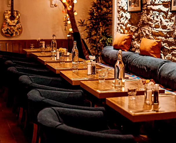 pure magic restaurant and lodge interiors