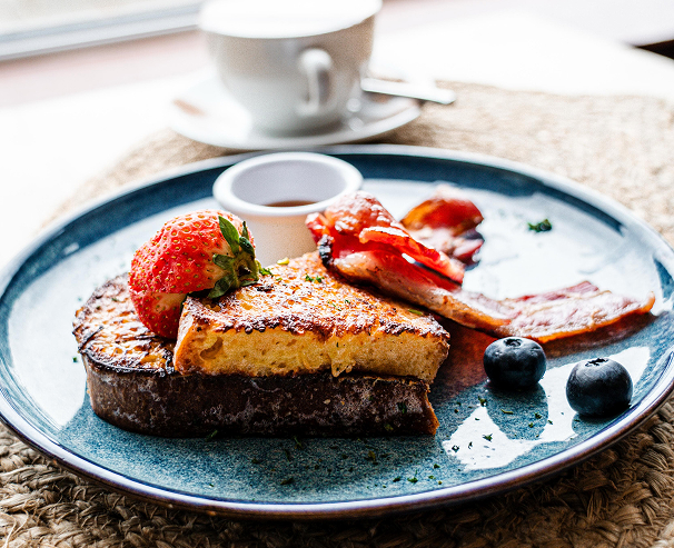 Pure Magic breakfast with bread