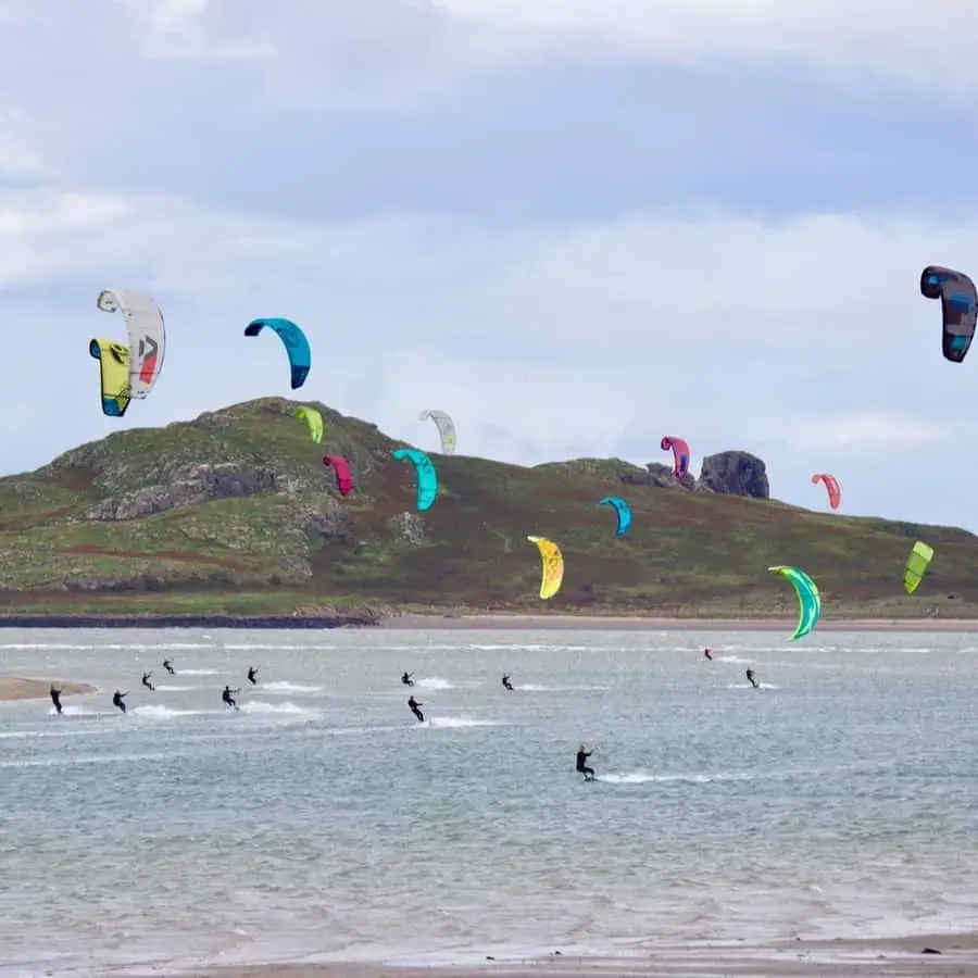 kitesurfing in sutton
